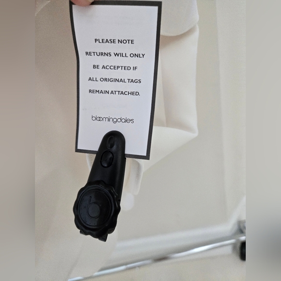 BCBG MAXAZARIA Halter Tiered Dress in White NEW - Picture 6 of 12